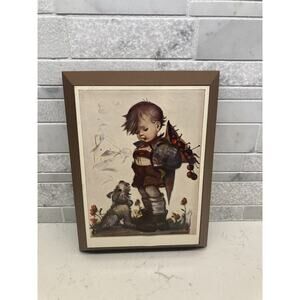 Vintage ARS AG Zug Hummel Goebel Not For You 317 Plaque